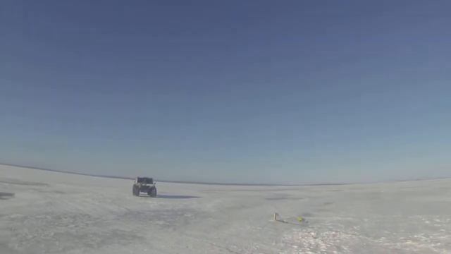 Вытаскиваем машину из промоины на Онего. Часть 3