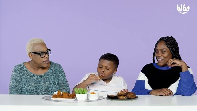 Grandma vs Mom Cooking Challenge (Cavalli) | Kids Try | Hiho смотреть онлайн
