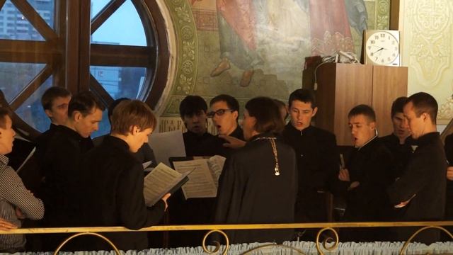 Всякое дыхание да хвалит Господа (перед чтением Евангелия) - хор СамПДС смотреть онлайн