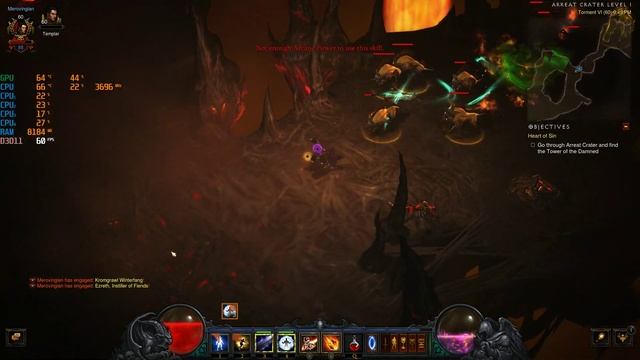 MSI RTX 2070 SUPER Gaming X TRIO + Pentium G5400 Diablo III 4K Multisample 4X High смотреть онлайн