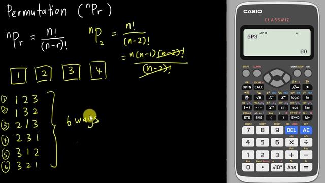 How to use the calculator to do permutation and factorial? смотреть онлайн