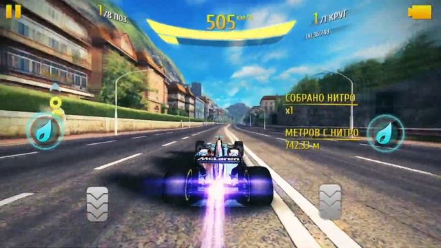 Asphalt 8 - Побей лучшее время Fl1cker'a в Grand Prix России на McLaren MP4-31 смотреть онлайн