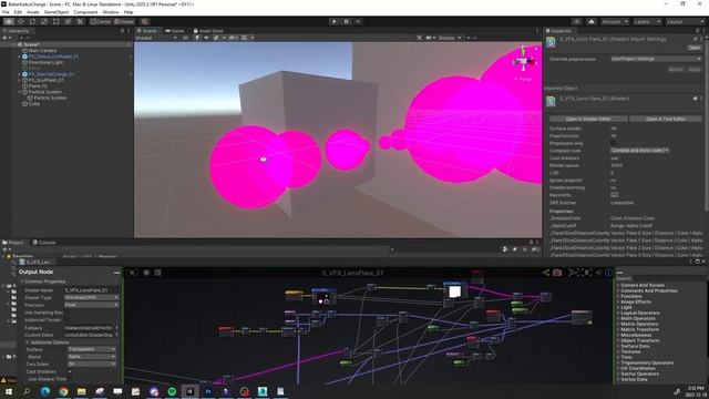 Unity - Lens Flare Shader for Particles смотреть онлайн