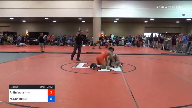 160 Lbs Semifinal - Amaan Gulacha, Massachusetts Vs Nick Sanko, New York D429 смотреть онлайн