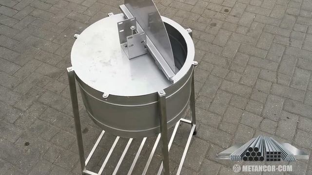 Бак из пищевой нержавеющей стали для шоколада на заказ. Часть 1 смотреть онлайн