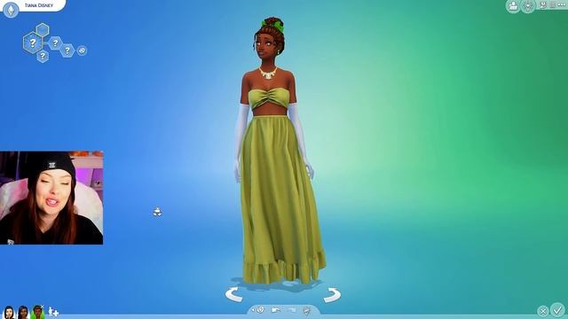 Creating Sims as Modern Disney Princesses in The Sims 4 // Sims 4 Disney CAS Challenge (CC) смотреть онлайн