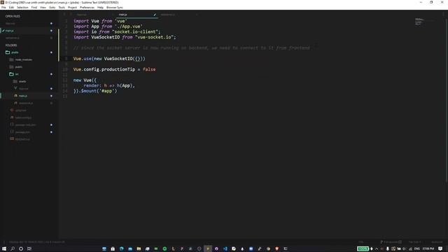 Web Chatting Application with Vue.js | Episode 1 смотреть онлайн