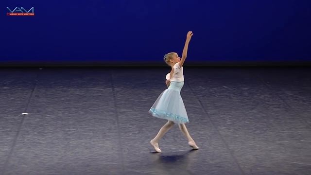 Shpakouskaya Vera. 9 years. Giselle. YAGP2018 Paris. 1st place!!! смотреть онлайн