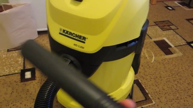 Пылесос Karcher WD 3.200 (MV 3) [Обзор] Хит продаж 2013 смотреть онлайн