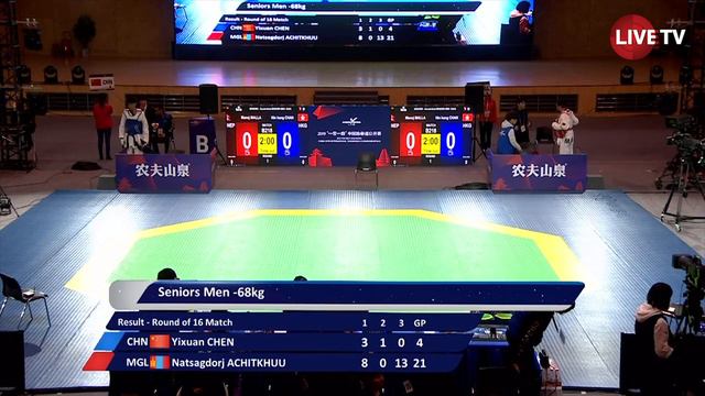Achitkhuu Natsagdorj /MGL/ China Open-2019 смотреть онлайн