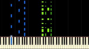 BENNY HILL - YAKETY SAX - Piano Tutorial