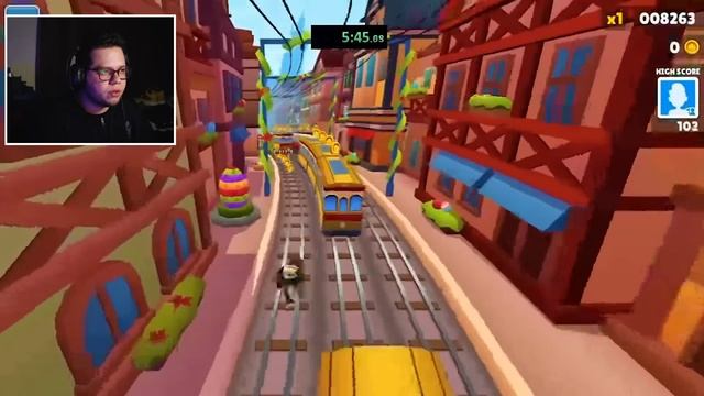 RECORDE MUNDIAL de 12 MINUTOS de NO COIN no Subway Surfers смотреть онлайн