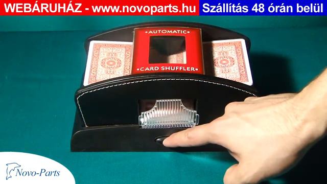 Bőr Kártyakeverő gép, motoros, univerzális смотреть онлайн