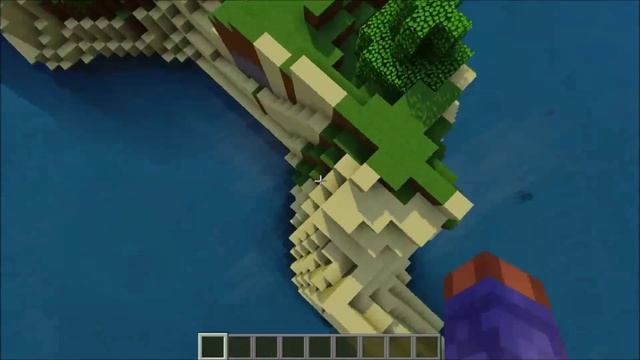 Cool Survival Island Spawn Minecraft Seed 1.9, 1.8.9 смотреть онлайн