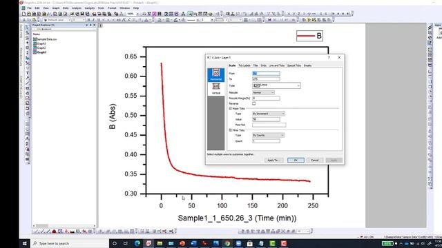 Basics of Origin: How to import data into Origin, plot graphs and export graphs out from Origin смотреть онлайн