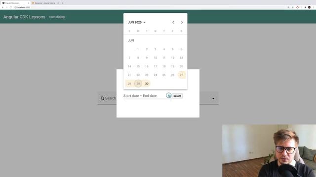Angular material date range picker [Detailed overview, 2020] смотреть онлайн