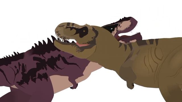 stick figure test #5 // animation test // dinosaur battle // stick nodes pro animation смотреть онлайн