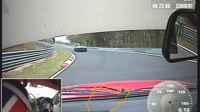 Nurburgring Ford GT Crash on 02/05/15 смотреть онлайн