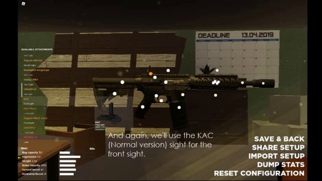 Roblox Deadline: Turning the M4A1 into the MW2019 variant смотреть онлайн