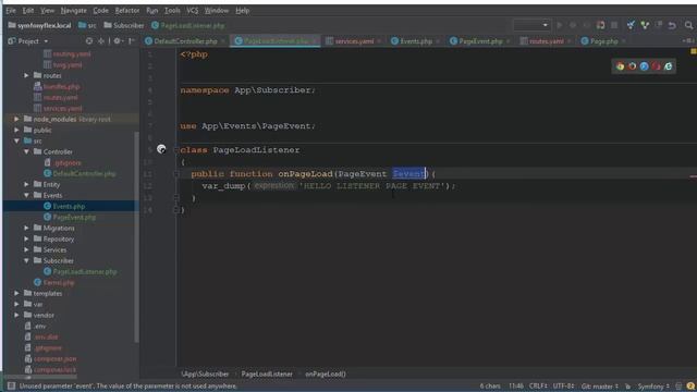 Что такое Event Listener vs Subscriber - Symfony 4 Flex ( #Основы 11) смотреть онлайн