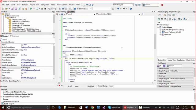 POO 24 BD Criando um POOL de Conexoes Multi Threading para FireDAC e Outros смотреть онлайн