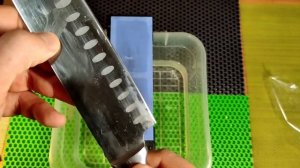 Тест ножа и заточного камня из магазина - МАГНИТ(royal kuchen)