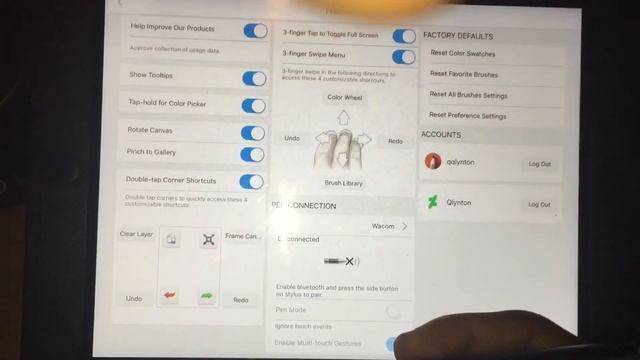 Wacom bamboo fineline 2 on an iPad Air with sketchbook смотреть онлайн