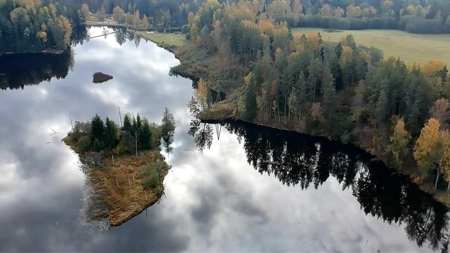 DJI"Spark".Полёт над водохранилищем р.Брасла. Brasla Rivers. смотреть онлайн