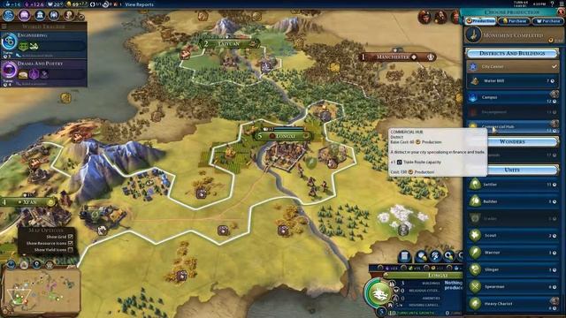 Civilization VI | Chinese Empire Gameplay | Hmmmm... Too Quiet!! #3 смотреть онлайн