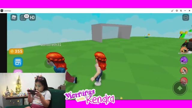 Watch me as i play ROBLOX | Mornings with Kendra смотреть онлайн
