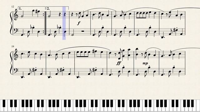Carmen- Habanera Simple Piano Solo Free Sheet Music смотреть онлайн