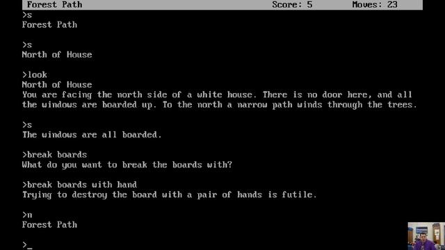 Zork I: Text Based Adventure co-play Game Design WAMS смотреть онлайн