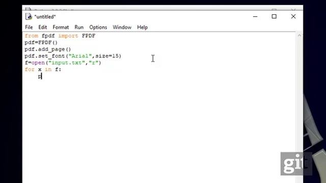 Text To PDF Using Python смотреть онлайн