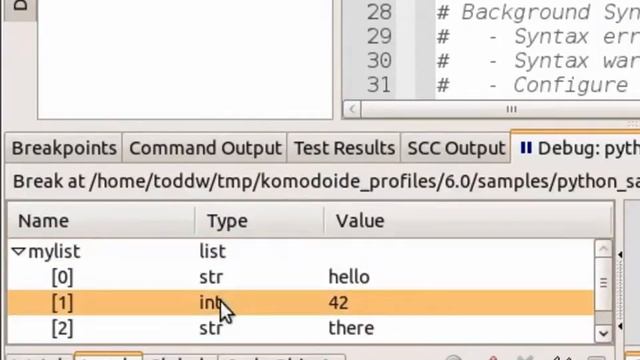 Komodo IDE for Python: Debugging смотреть онлайн