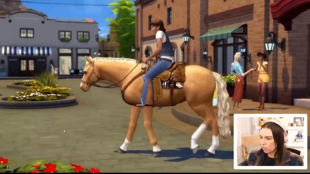The Sims 4 Horse Ranch trailer reaction смотреть онлайн