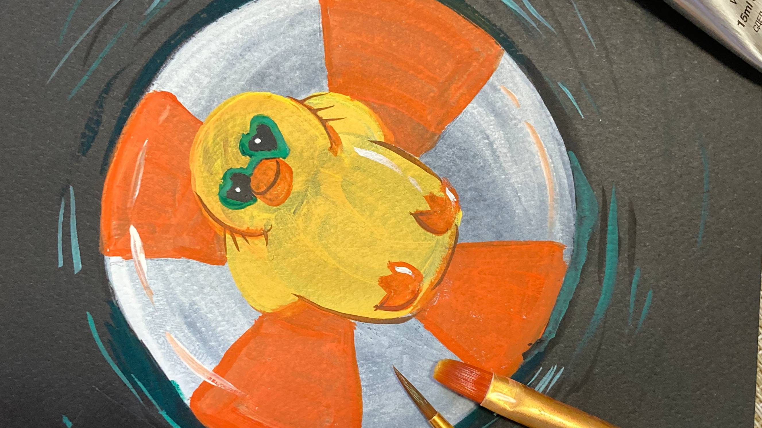 КАК НАРИСОВАТЬ КРУГИ НА ВОДЕ? #учимсярисовать #рисоватьлегко #туториал #лето2024 #порисуемвместе