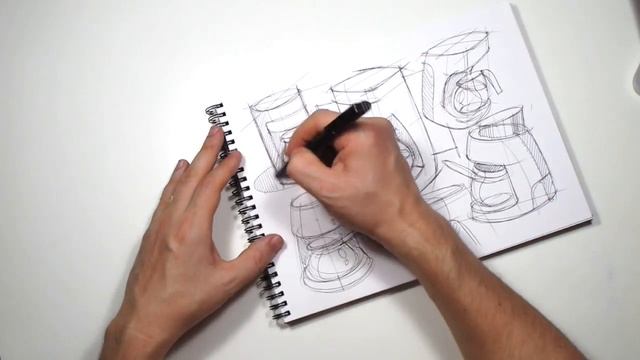 How to Sketch Coffee maker machine смотреть онлайн