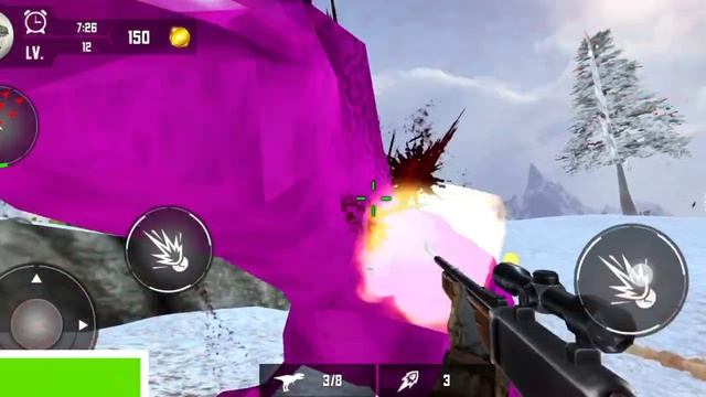 Wild Dinosaur hunting games, wild animals hunting game смотреть онлайн