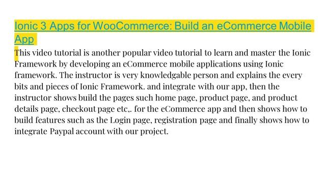 Top 10 Best Ionic Framework Tutorials смотреть онлайн