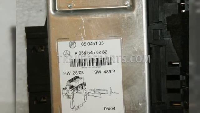 Блок предохранителей Mercedes W230 SL A0345456232 смотреть онлайн