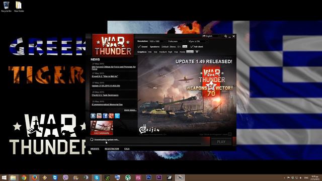 War Thunder - Tutorial 1 [How to download and install] (Greek) смотреть онлайн