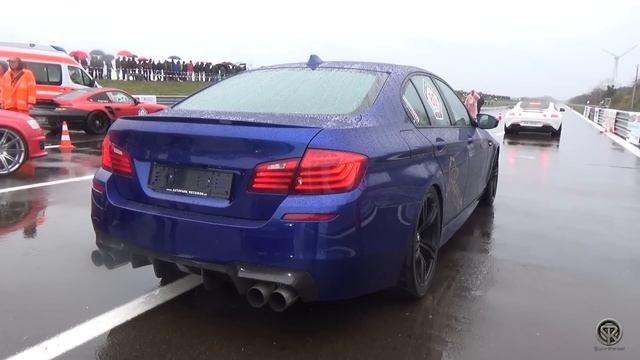 BMW M5 E60 V10 VS M5 F10 - Exhaust Sound & Accelerations!