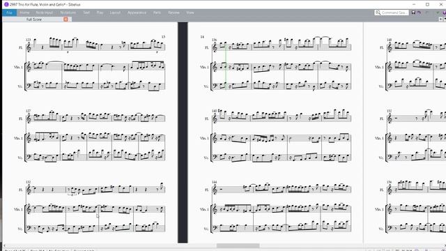 2997 Trio for Flute, Violin and Cello смотреть онлайн