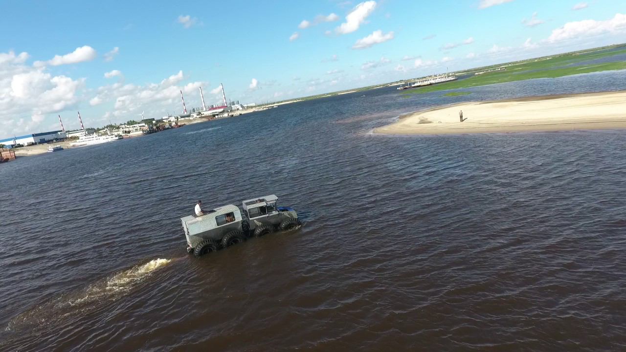 Винтомоторная установка вездехода Тром 8 смотреть онлайн