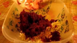 САЛАТ из СВЕКЛЫ  и  СЕЛЕДКИ . /САЛАТ  с СЕЛЕДКОЙ   и СВЕКЛОЙ /...