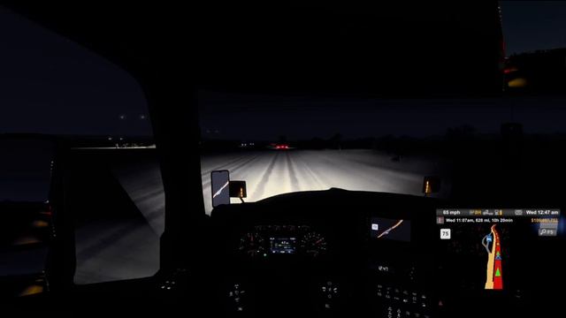 American Truck Sim Car Hauler in the Snow ASMR 01-04-22 смотреть онлайн