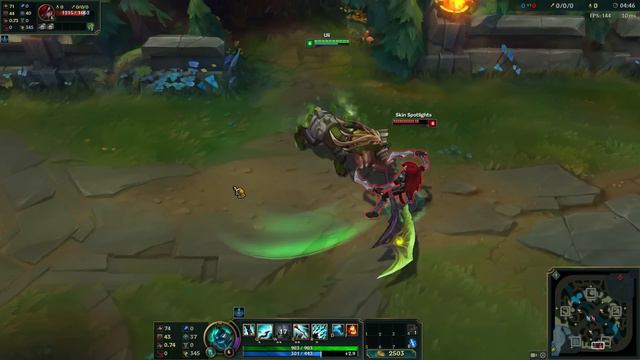 Elderwood Hecarim Skin Spotlight - Pre-Release - League of Legends смотреть онлайн