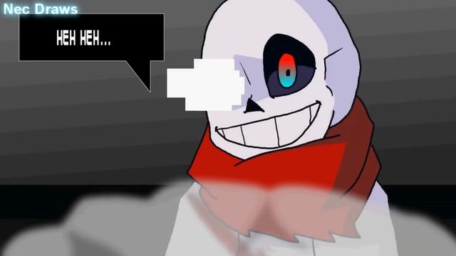 Cross!Sans (XTale) Vs Geno!Sans (AfterTale) ANIMATION [RUS DUB]