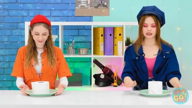 WHICH OF THESE OBJECTS IS ACTUALLY CAKE? || Funny Cake VS Real Food Challenge Jail By 123 GO! TREND смотреть онлайн