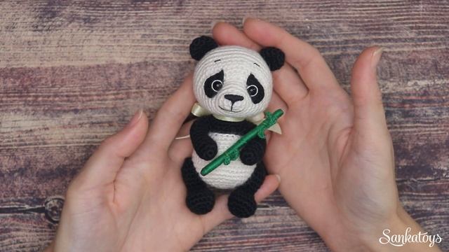 Очаровательная панда, связала после долгого перерыва. Обзор выполненного заказа. смотреть онлайн